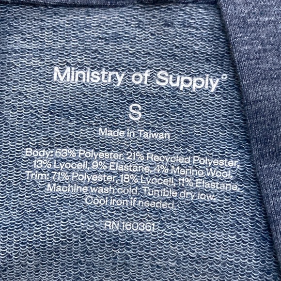 Ministry of Supply Fusion Terry Cardigan NWT Oversized Small - Picture 10 of 10